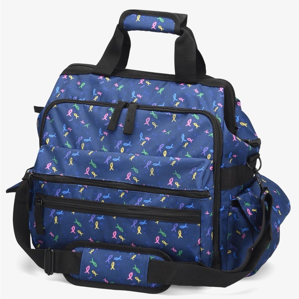 Nurse Mates Ribbons and Hearts Ultimate Nursing Bag